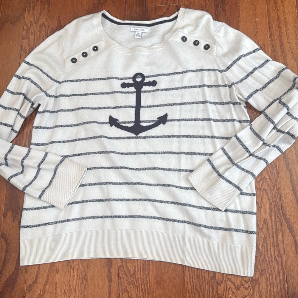 Nautica Anchor Sweater - Picture 2 of 11